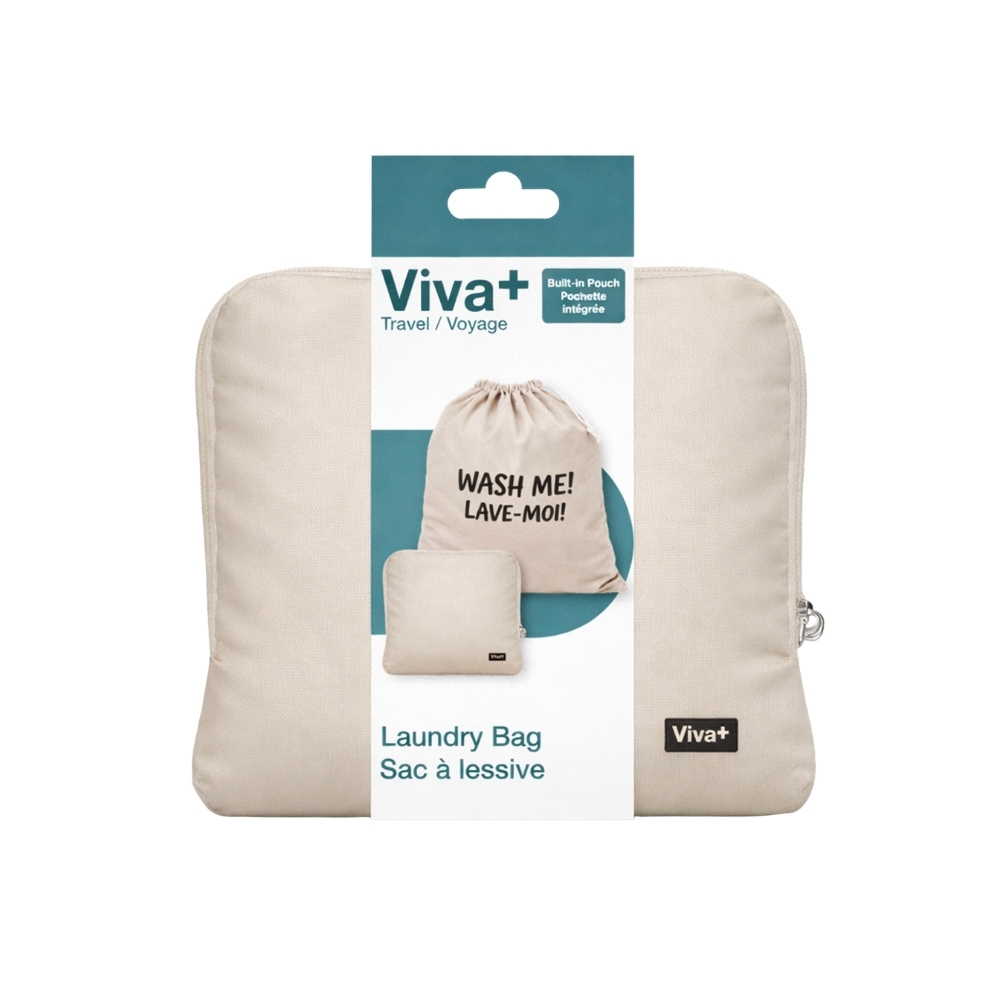 Image Sac à lessive – Lave-moi! - beige